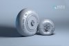 Quinta Studio QT48024 Ka-52 Wheels with separate hubs and weighted tires (Zvezda) 1/48